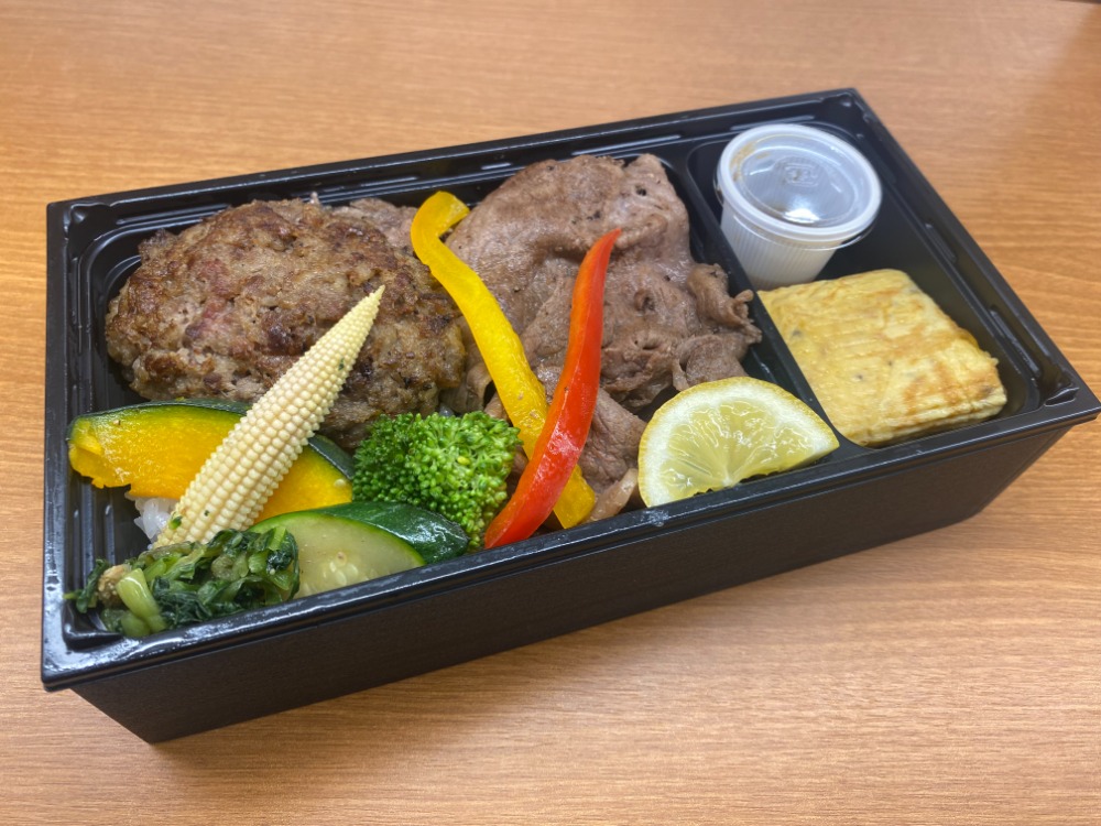 ハンバーグ&焼肉重