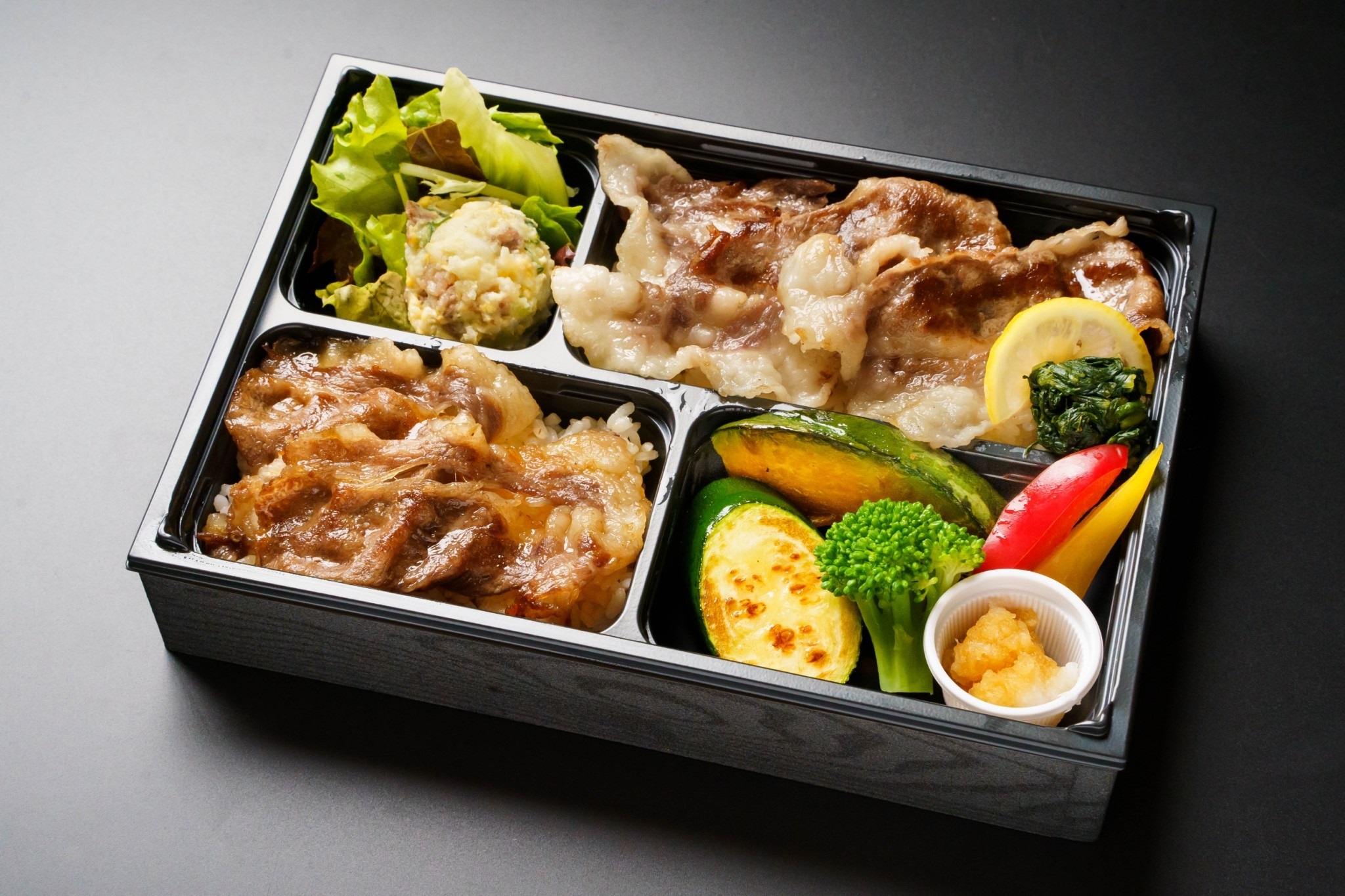 広島牛 すき焼き&焼肉弁当