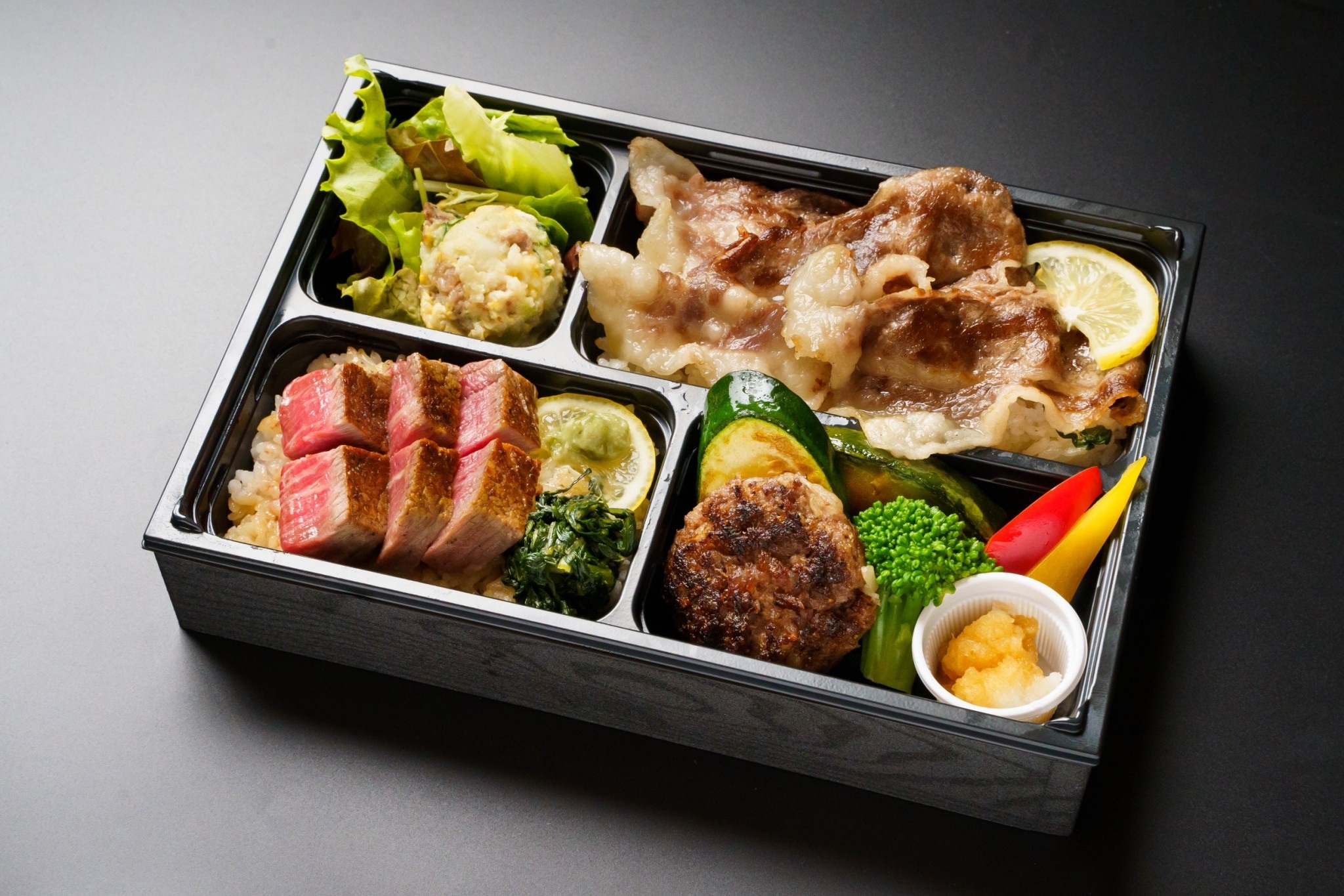 広島牛づくし 特上ヒレステーキ弁当当